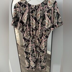 Sam Edelman pink paisley puff sleeve mini new with tags